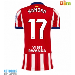 Billiga Atletico Madrid David Hancko #17 Hemmatröja Dam 2026-27 Kortärmad